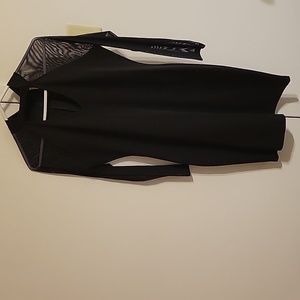 Black midi dress, size XL